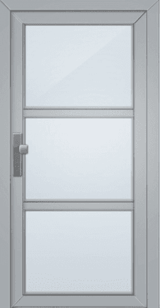 Konstrukční plastové dveře PK12