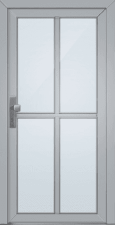 Konstrukční plastové dveře PK19