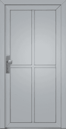 Konstrukční plastové dveře PK21