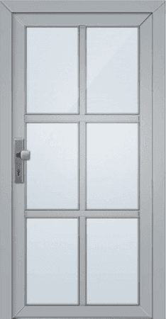 Konstrukční plastové dveře PK23