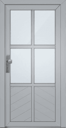 Konstrukční plastové dveře PK26