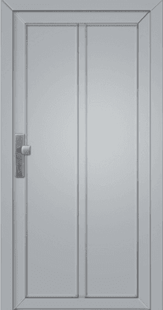 Konstrukční plastové dveře PK5
