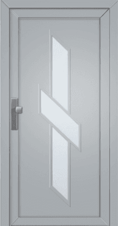 Plastové vchodové dveře PV12