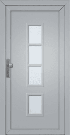 Plastové vchodové dveře PV25