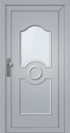 Plastové vchodové dveře PV27