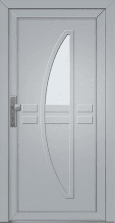 Plastové vchodové dveře PV38