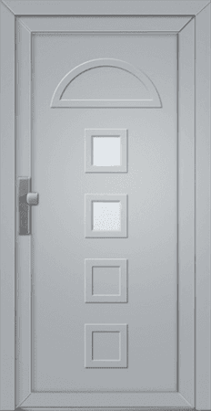 Plastové vchodové dveře PV41