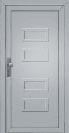 Plastové vchodové dveře PV42