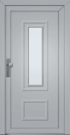 Plastové vchodové dveře PV43