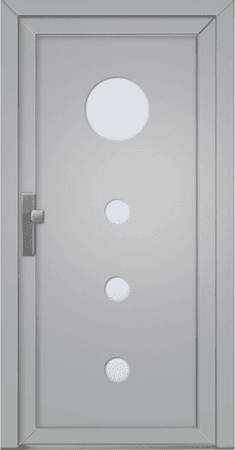 Plastové vchodové dveře PV51