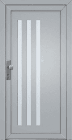 Plastové vchodové dveře PV61