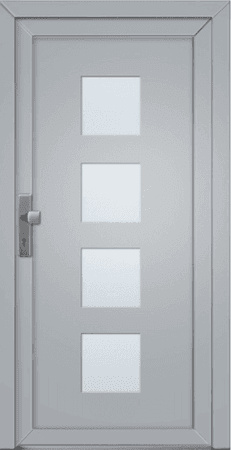 Plastové vchodové dveře PV66