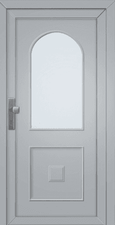 Plastové vchodové dveře PV7
