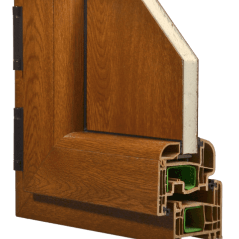 Detail okenního profilu