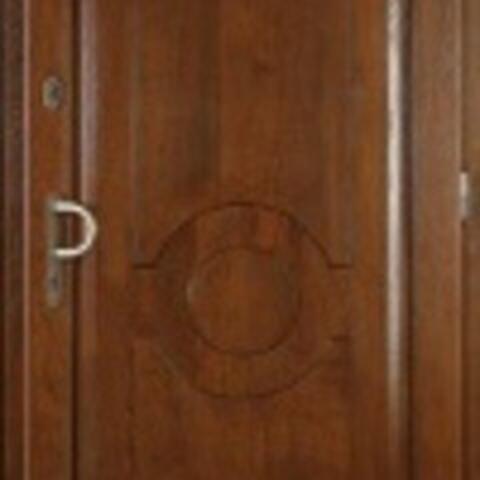 Dřevěné vchodové dveře S12