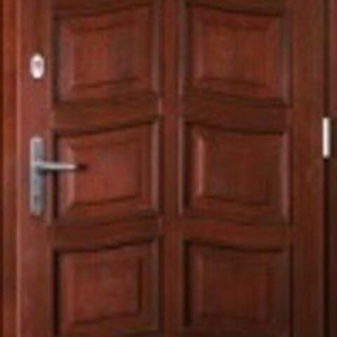 Dřevěné vchodové dveře S15