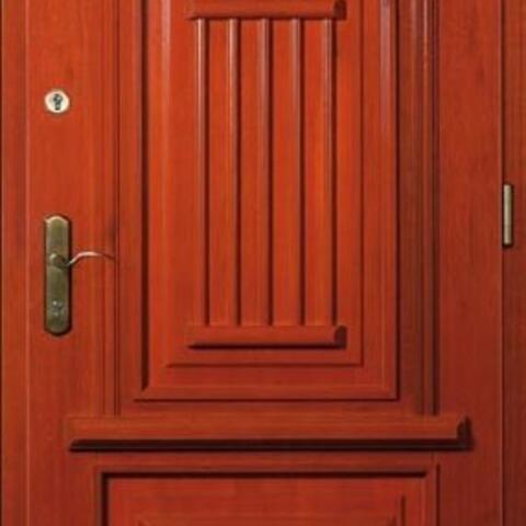 Dřevěné vchodové dveře S18