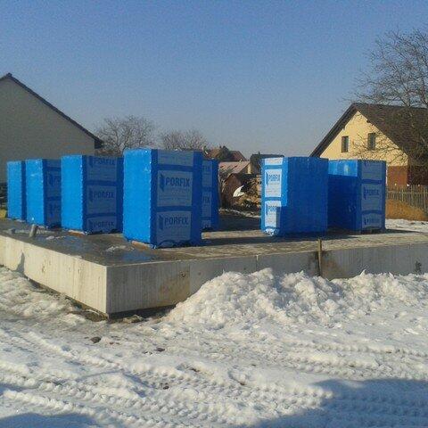 Základy bungalovu typu B