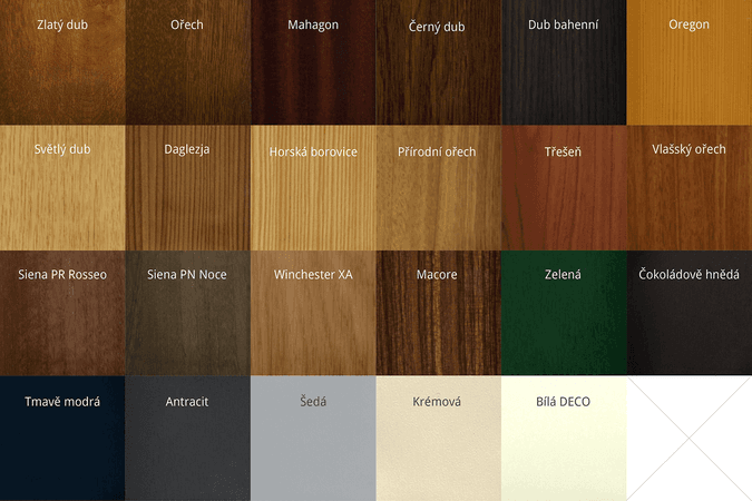 Vzorník pro plastová okna Gealan