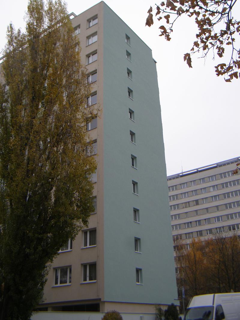 Zateplení panelového domu - po realizaci